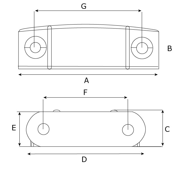 Magneetsnapper 8 kg metalen tegenplaat bruin