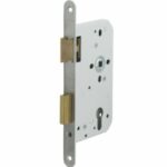 Nemef insteekslot 649 DIN links PC72 met afgeronde rvs voorplaat