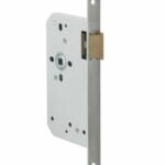 Nemef loopslot 635 DIN rechts met afgeronde voorplaat rvs