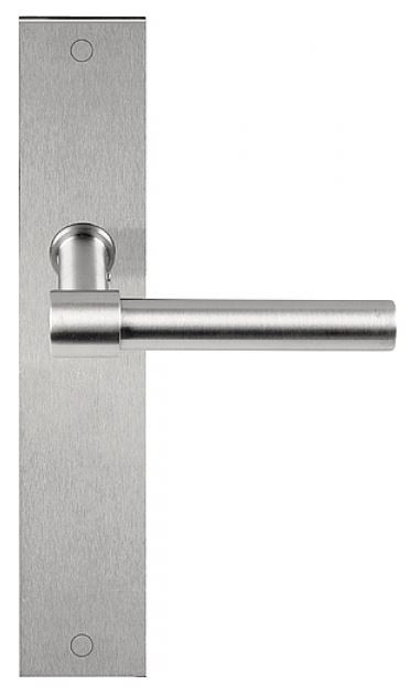 Deurklink op schild toiletsluiting PIET BOON PBL15P236 WC63/8 mat rvs