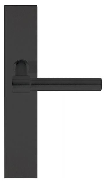 Deurklink op schild toiletsluiting PIET BOON PBL15P236 WC63/8 mat zwart