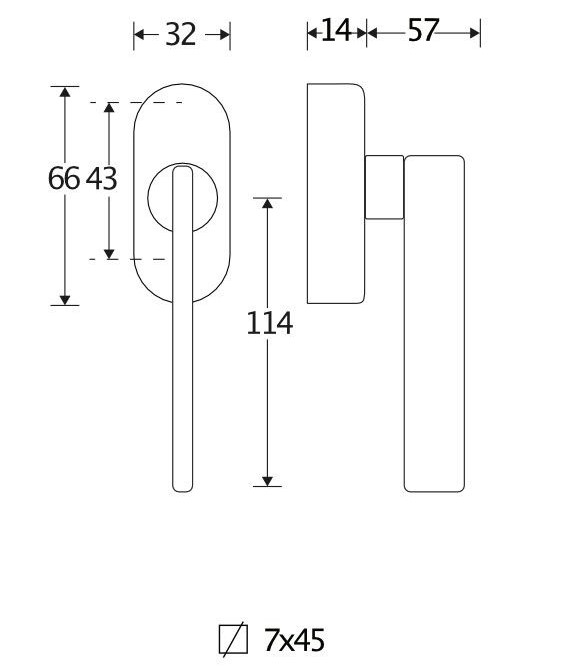 Draaikiepgarnituur Piatto/Elegant messing gelakt