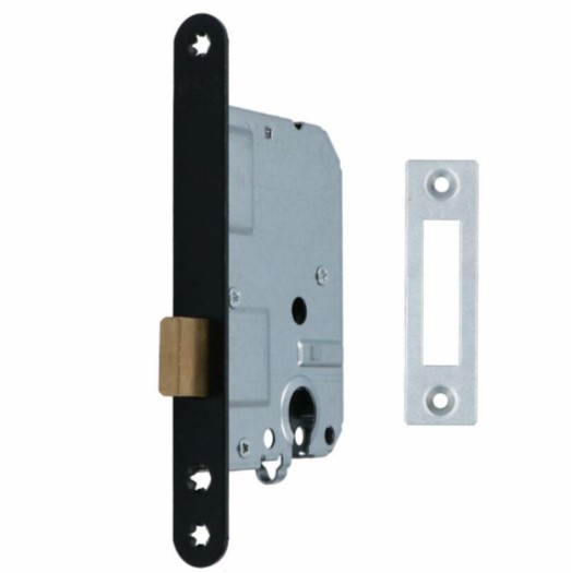 Nemef kastslot 1258 met zwarte voorplaat