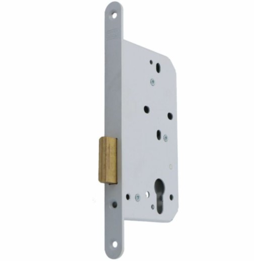 Nemef kastslot 638 met wit gelakte voorplaat