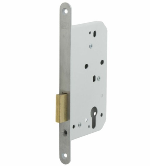 Nemef kastslot 638 met rvs geborstelde voorplaat