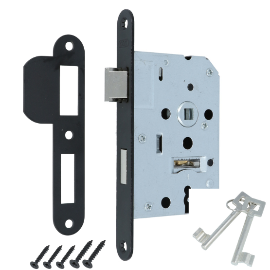 ODShop set klavier dag en nachtslot + deurkruk Modern haaks & sleutelplaatjes