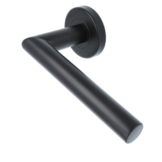 ODShop set cilinder dag en nachtslot + deurkruk Modern haaks & cilinderplaatjes