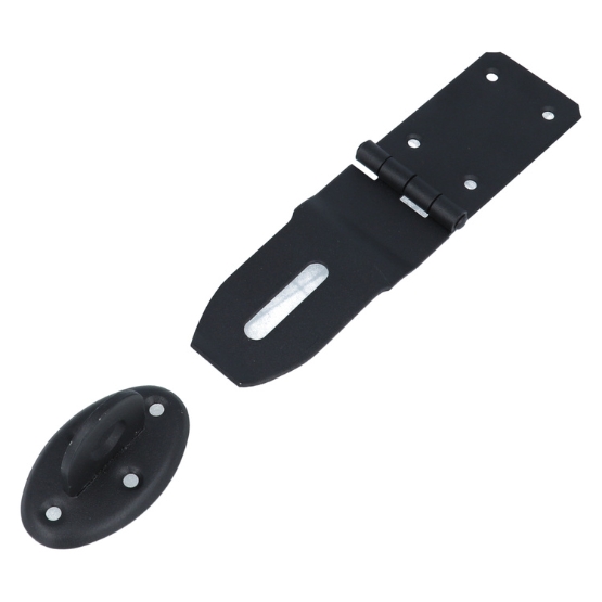 Kistoverval 44x175mm staal zwart