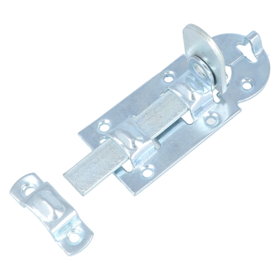 Hangslotrolschuif vlak 100 mm verzinkt