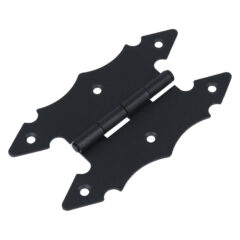 Scharnier zwart 128x77 mm