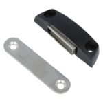 Magneetsnapper Atlas opschroevend 4kg kunststof zwart