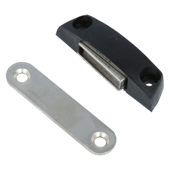 Magneetsnapper Atlas opschroevend 4kg kunststof zwart