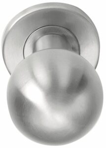 Knopkruk BASIC LB501D draaibaar op rozet rvs