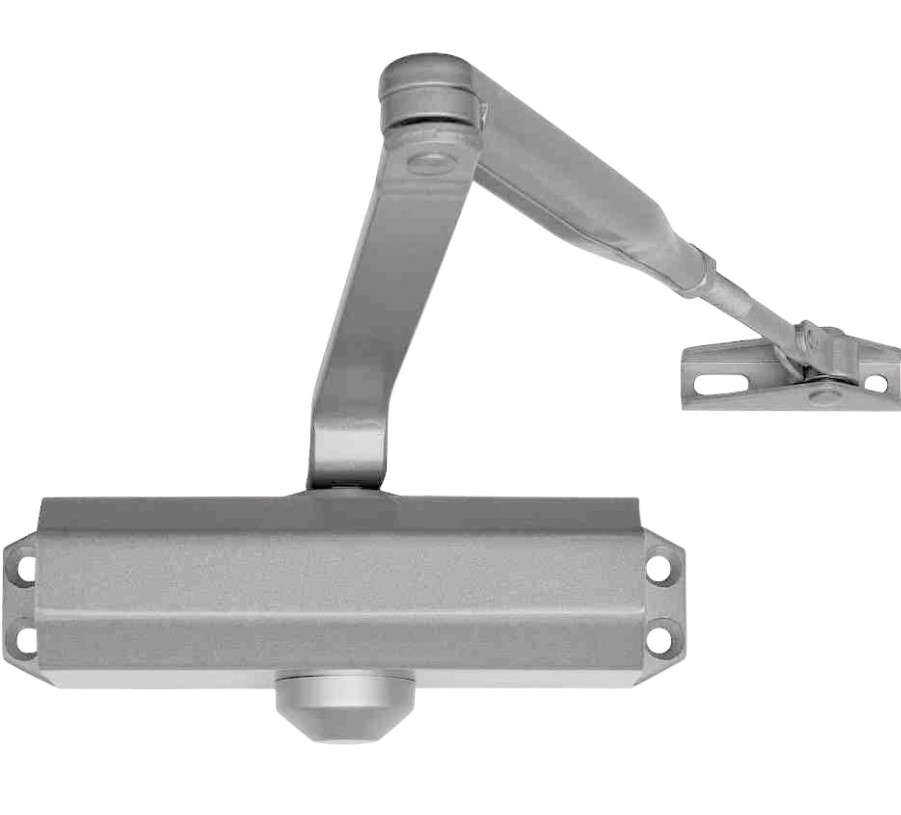 Deurdranger CE zwaarte 3 Briton 121-serie zilvergrijs