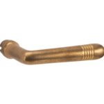 Deurkruk Art-Deco messing antiek