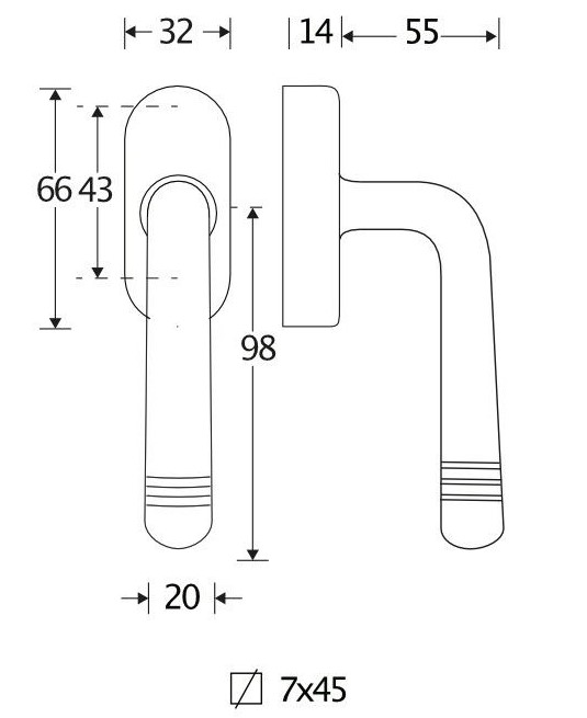 Draaikiepgarnituur Art-Deco/Elegant messing antiek