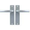 Ami Kortschild Blind Met Deurkruk Blok Aluminium F1