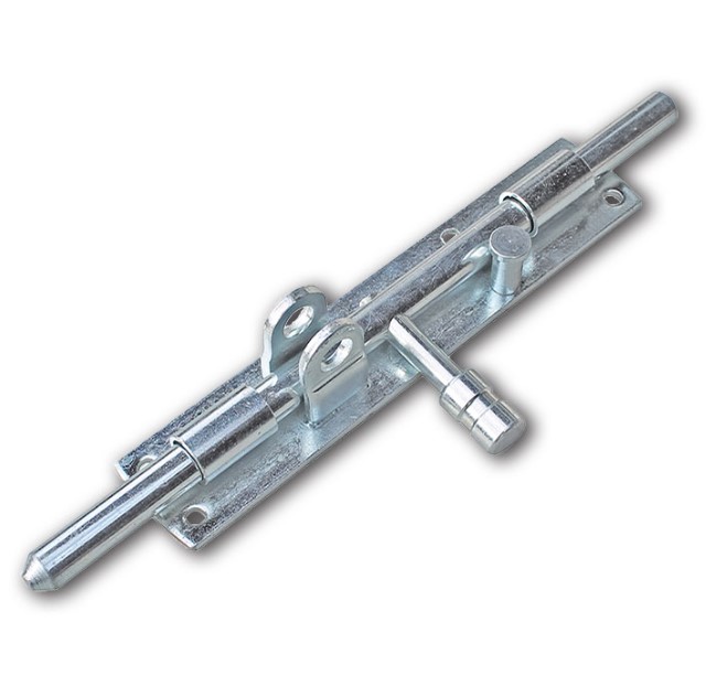 Hangslotgrendel verticaal 250 mm verzinkt