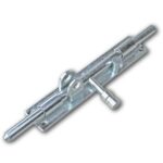 Hangslotgrendel verticaal 200 mm verzinkt