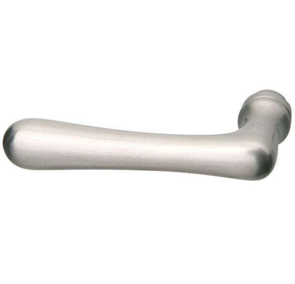 Enkele deurkruk Linea links mat nikkel PVD