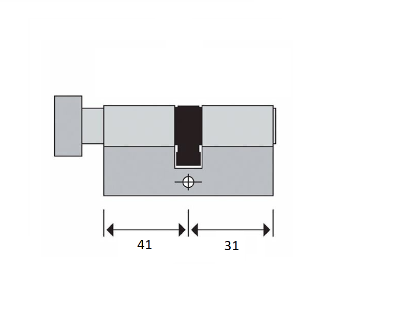 Mauer Knopcilinder Elite 1 FP2 41/31 SKG2 - Afbeelding 4