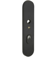 SKG3 ovaal SKG3 ovaal schild PC55 buiten met kerntrekbeveiliging mat zwartPC72 buiten met kerntrekbeveiliging mat zwart