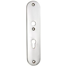 SKG3 ovaal schild PC92 binnen glans nikkel