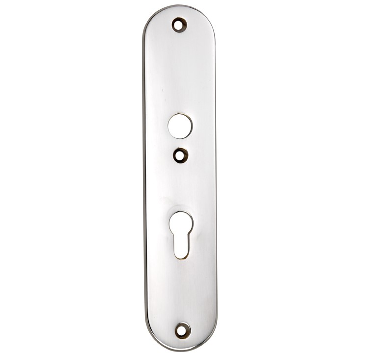 SKG3 ovaal schild PC92 binnen glans nikkel