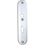 SKG3 ovaal schild PC55 binnen glans chroom