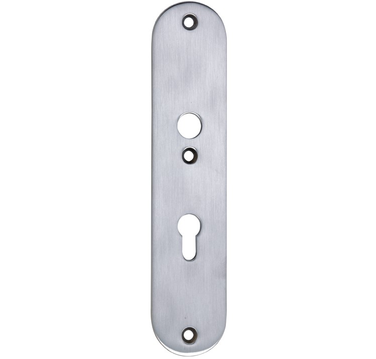 SKG3 ovaal schild PC72 binnen mat chroom