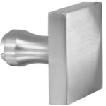 Knop Bauhaus tbv SKG schild mat chroom