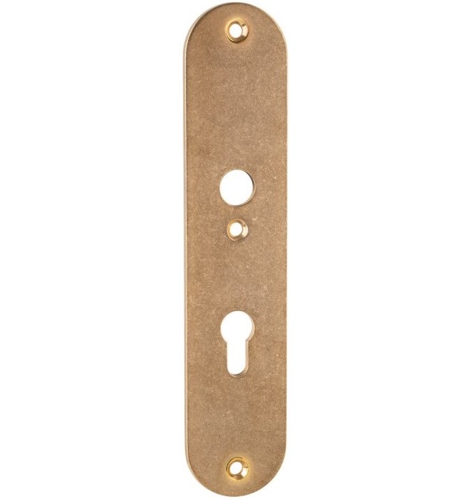 SKG3 ovaal schild PC72 binnen messing antiek