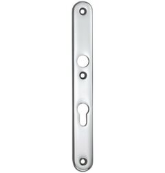 SKG3 ovaal smal schild PC72 binnen glans chroom
