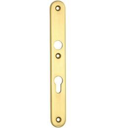 SKG3 ovaal smal schild PC72 binnen messing gelakt