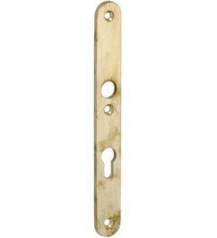 SKG3 ovaal smal schild PC92 binnen messing antiek