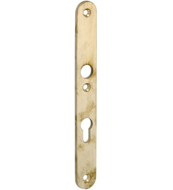SKG3 ovaal smal schild PC72 binnen messing antiek