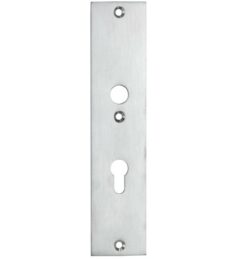 SKG3 rechthoekig schild PC55 binnen mat chroom