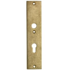 SKG3 rechthoekig schild PC92 binnen messing antiek