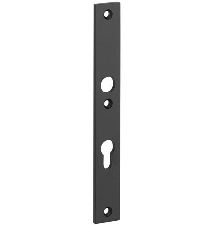 SKG3 rechthoekig smal schild PC92 binnen mat zwart