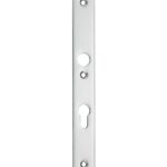 SKG3 rechthoekig smal schild PC92 binnen glans chroom