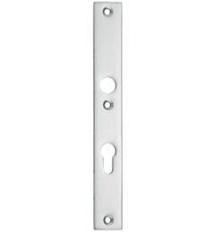 SKG3 rechthoekig smal schild PC55 binnen glans chroom