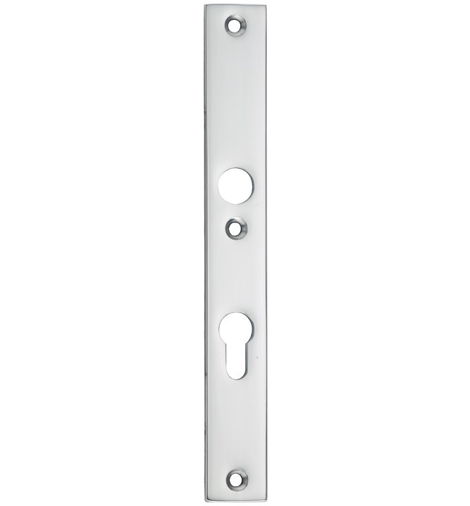 SKG3 rechthoekig smal schild PC55 binnen glans chroom