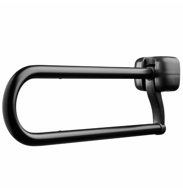 SecuCare Toilet klapbeugel premium 70 cm zwart