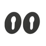 Intersteel cilinderrozetten zelfklevend ø55x2mm structuur zwart