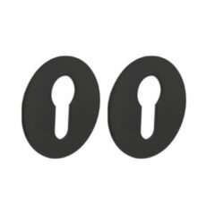 Intersteel cilinderrozetten zelfklevend ø55x2mm structuur zwart