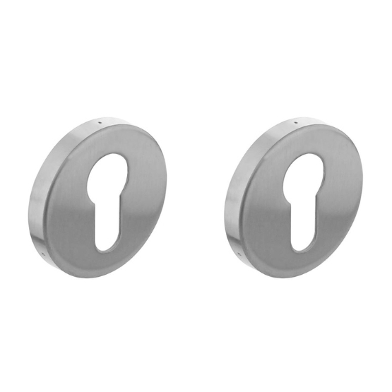 Intersteel cilinderrozetten verdekt ø53x9mm rvs