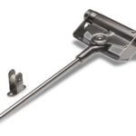 Deursluiter zwaarte 2 RVS