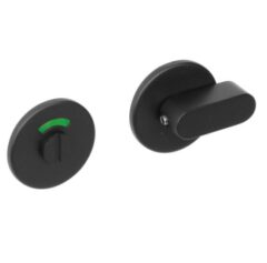 Intersteel wc-sluiting verdekt ø53x5mm met comfortknop structuur zwart