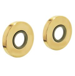 Intersteel rozetten verdekt ø49x7mm messing ongelakt