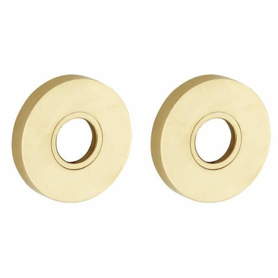 Set van twee krukrozetten Vivo messing ongelakt